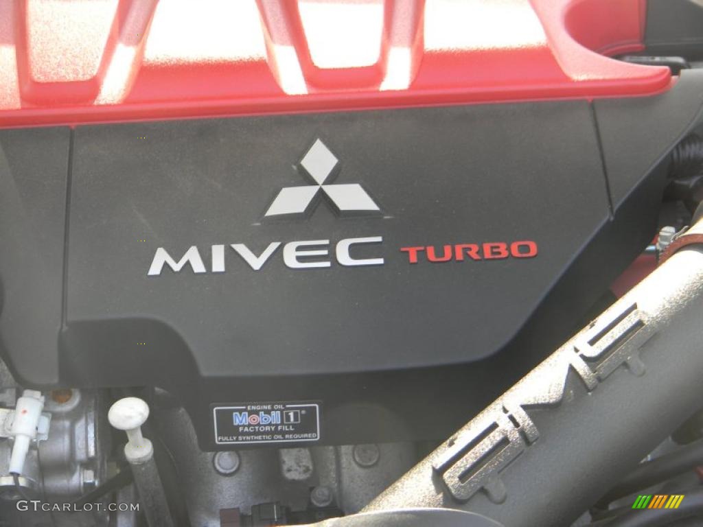 2008 Mitsubishi Lancer Evolution GSR 2.0 Liter Turbocharged DOHC 16-Valve MIVEC 4 Cylinder Engine Photo #48943456
