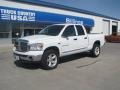 2007 Bright White Dodge Ram 1500 Big Horn Edition Quad Cab 4x4  photo #1