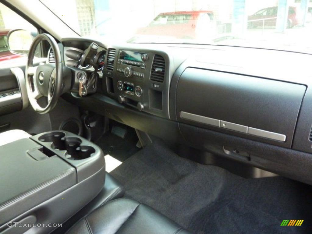 2008 Silverado 1500 LT Extended Cab - Dark Cherry Metallic / Ebony photo #20