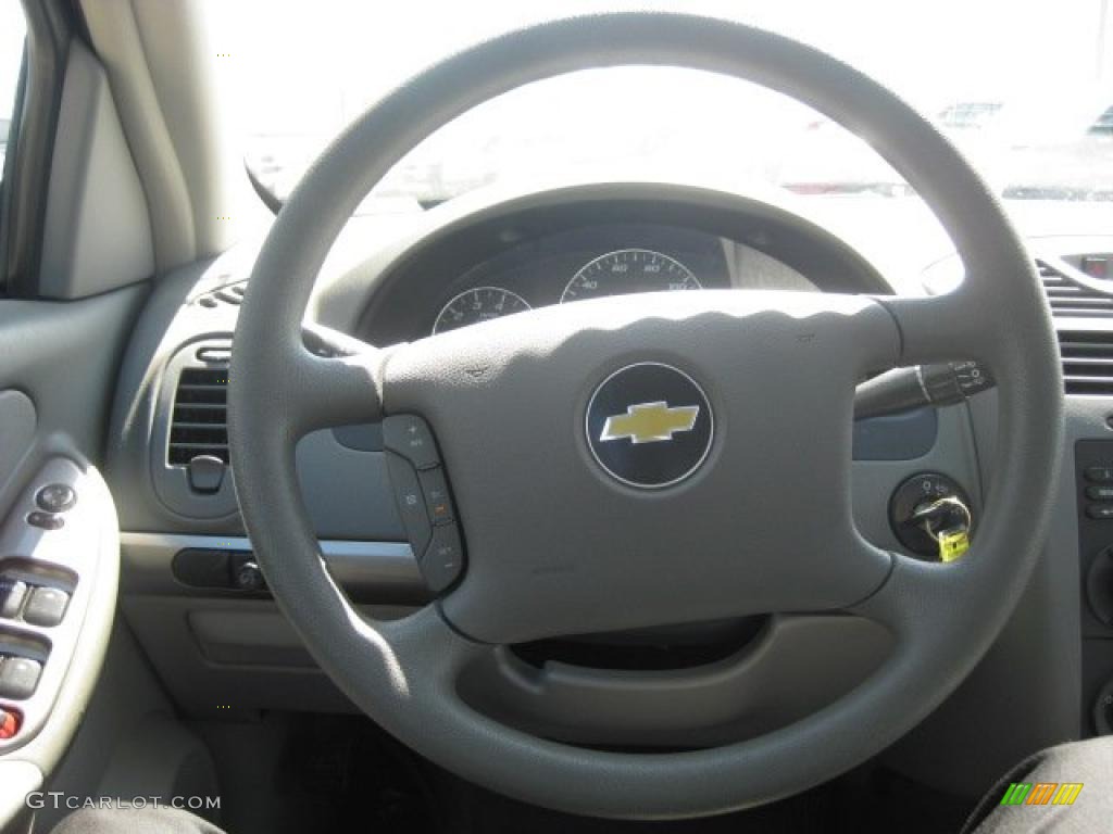 2007 Malibu LS Sedan - Silverstone Metallic / Titanium Gray photo #24