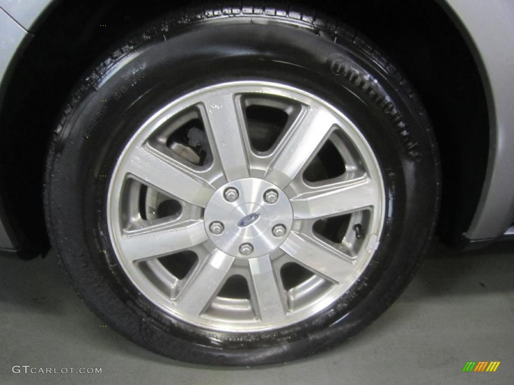 2009 Taurus X SEL AWD - Brilliant Silver Metallic / Medium Light Stone photo #8