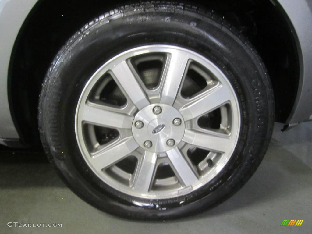 2009 Taurus X SEL AWD - Brilliant Silver Metallic / Medium Light Stone photo #9