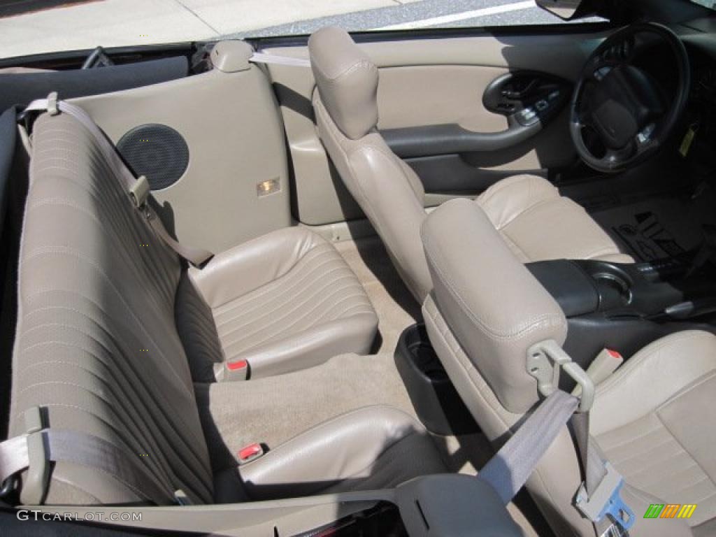 Taupe Interior 2000 Pontiac Firebird Convertible Photo #48946147