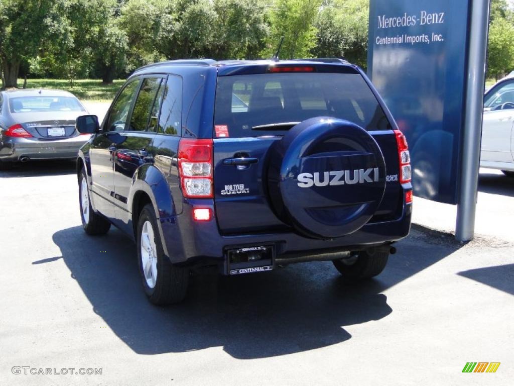 2010 Grand Vitara Limited - Deep Sea Blue Metallic / Black photo #11