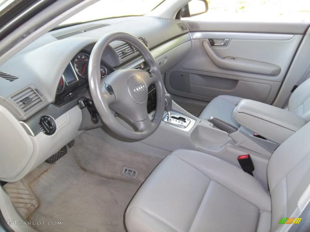 Grey Interior 2002 Audi A4 1.8T quattro Avant Photo #48947017