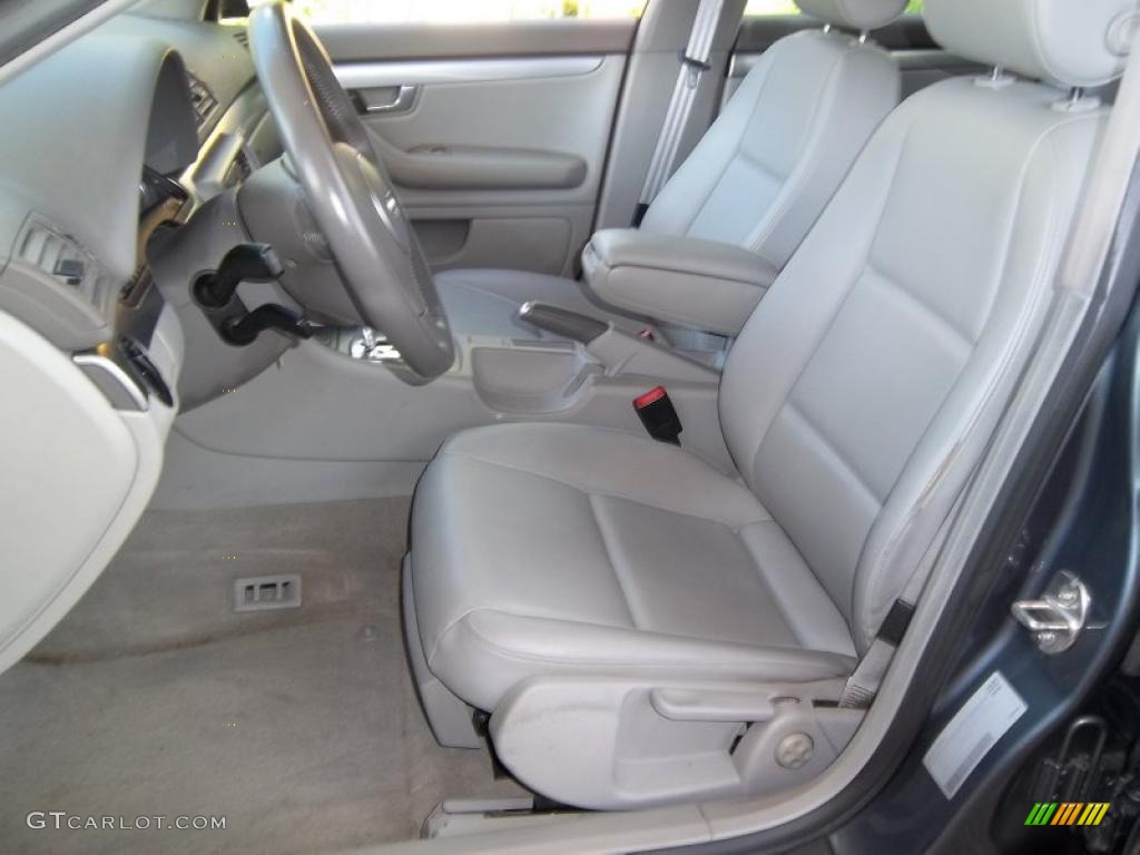 Grey Interior 2002 Audi A4 1.8T quattro Avant Photo #48947038