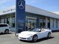 Arctic White - Corvette Convertible Photo No. 2