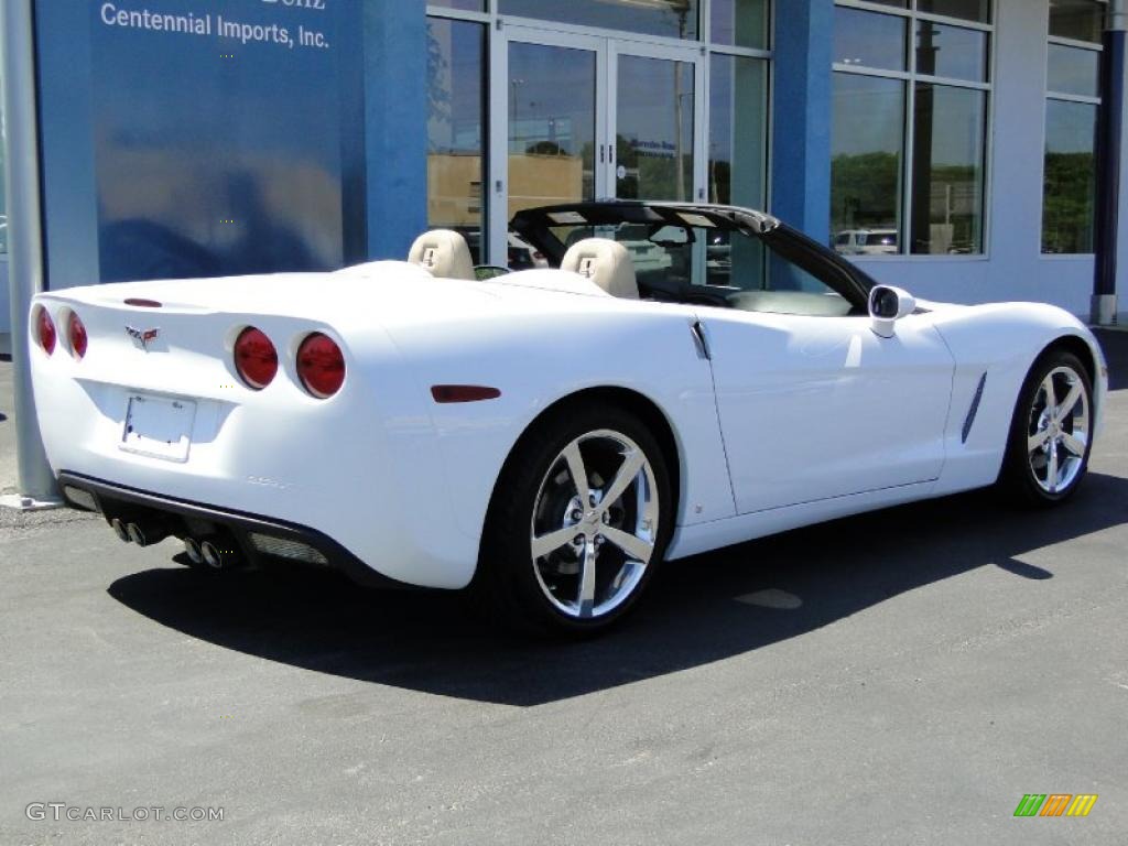 Arctic White 2009 Chevrolet Corvette Convertible Exterior Photo #48947353