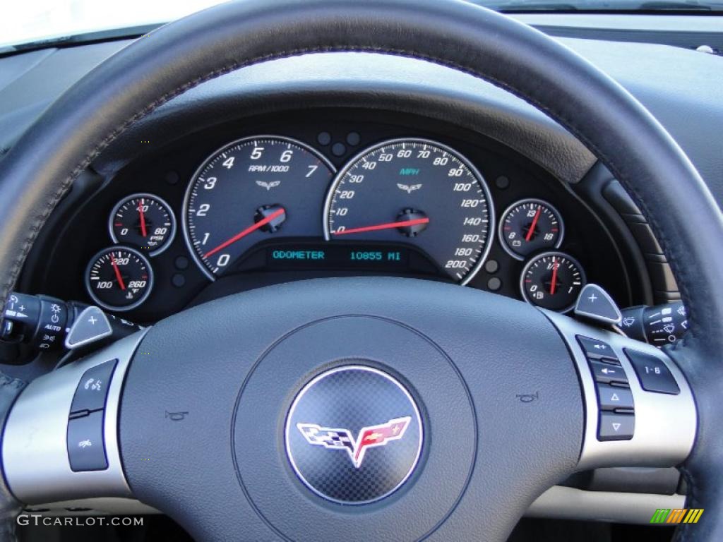 2009 Chevrolet Corvette Convertible Gauges Photo #48947455