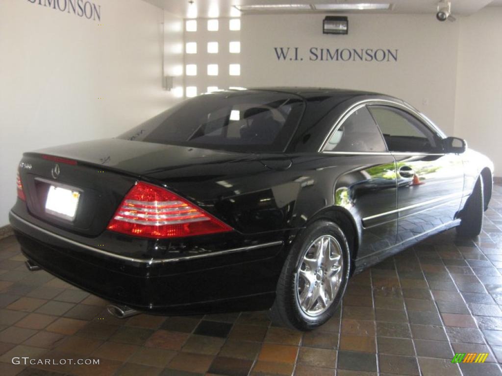 2001 CL 500 - Black / Charcoal photo #3