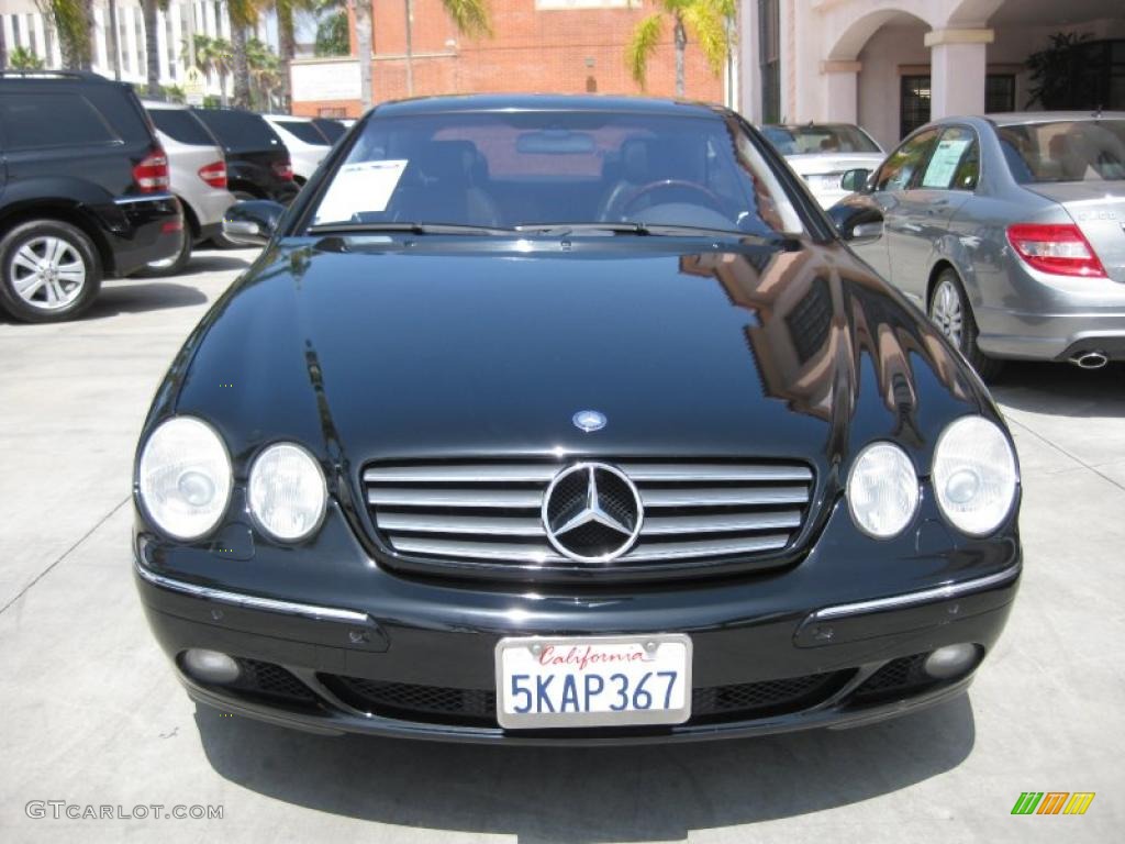 2001 CL 500 - Black / Charcoal photo #6