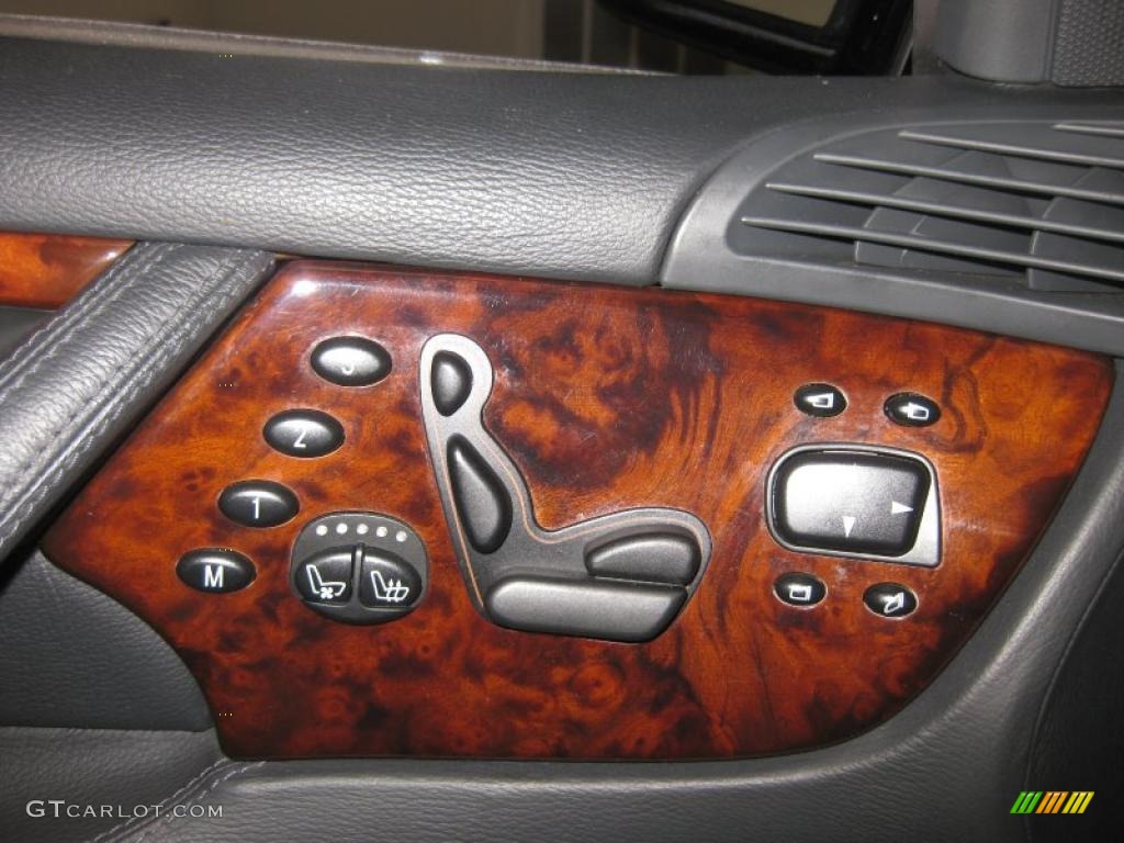 2001 CL 500 - Black / Charcoal photo #7