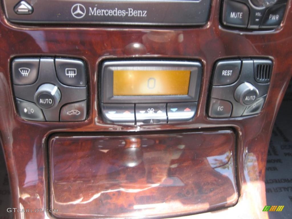 2001 CL 500 - Black / Charcoal photo #11