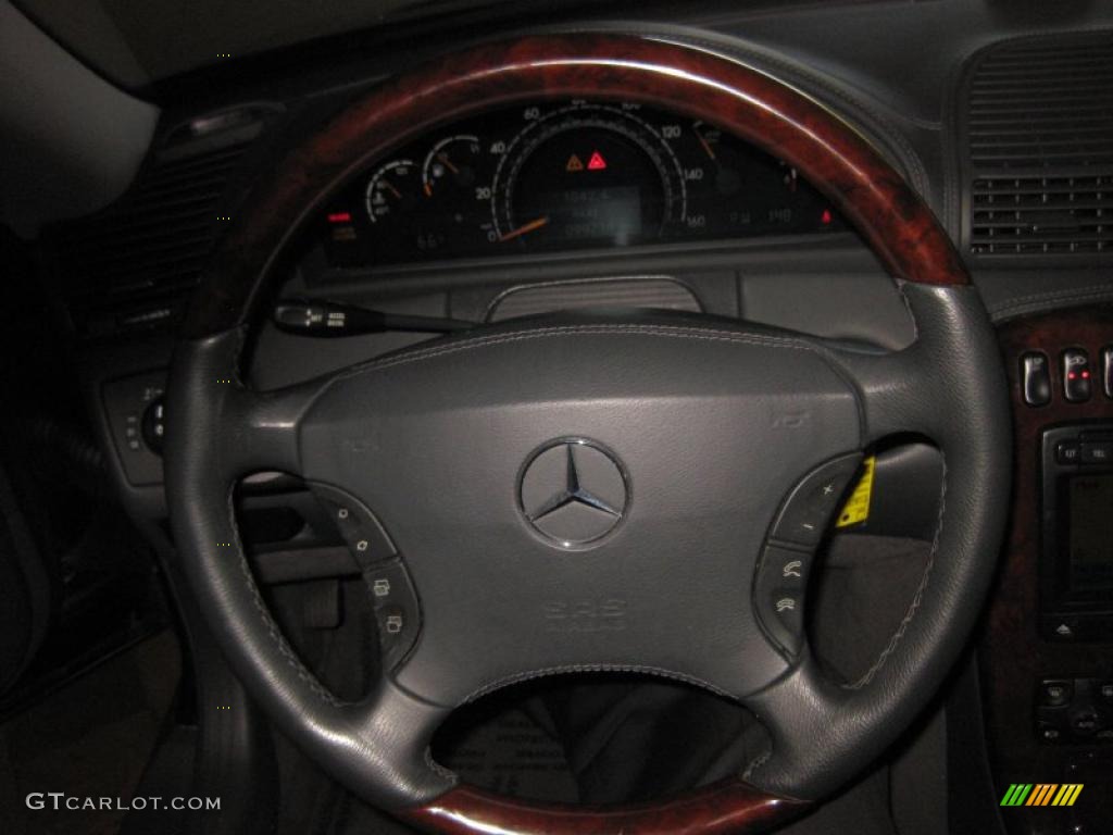 2001 CL 500 - Black / Charcoal photo #13