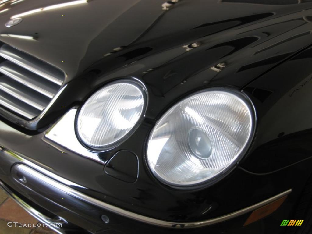 2001 CL 500 - Black / Charcoal photo #18