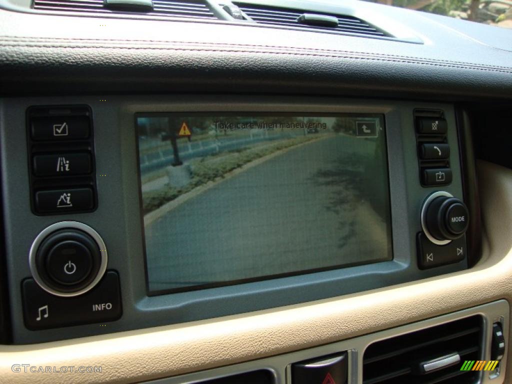 2008 Range Rover V8 HSE - Tonga Green Pearlescent / Sand photo #17