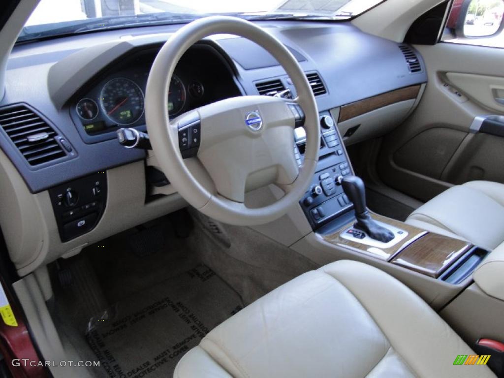 Taupe Interior 2007 Volvo XC90 3.2 AWD Photo #48948598