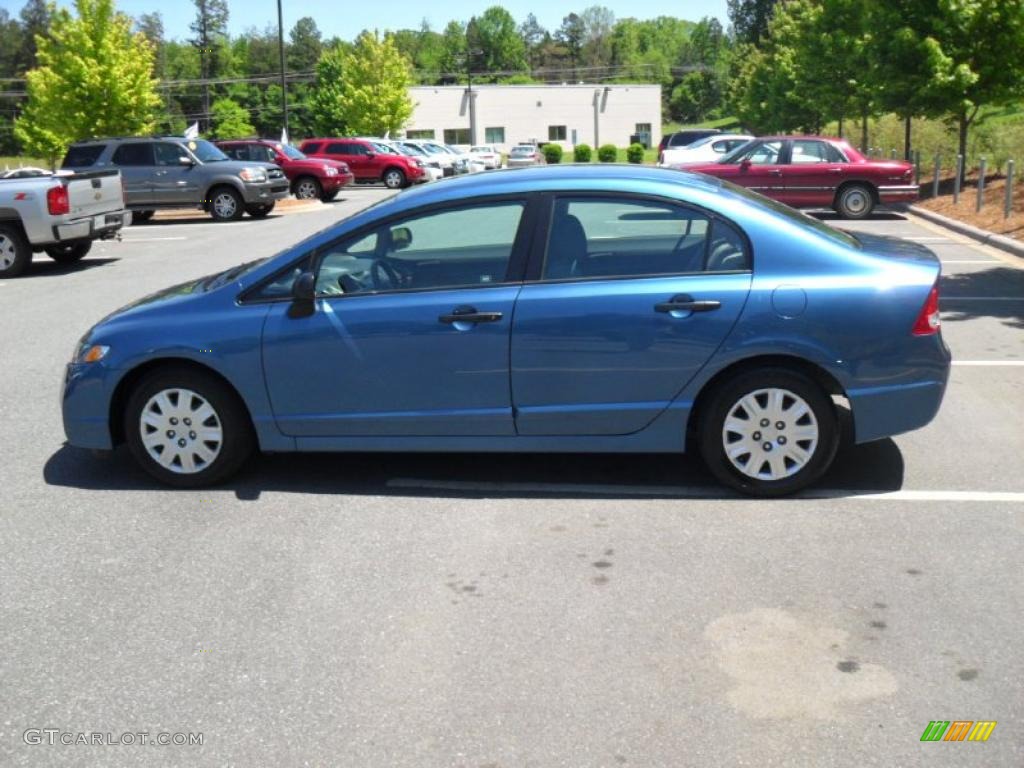 Honda civic atomic blue paint #3