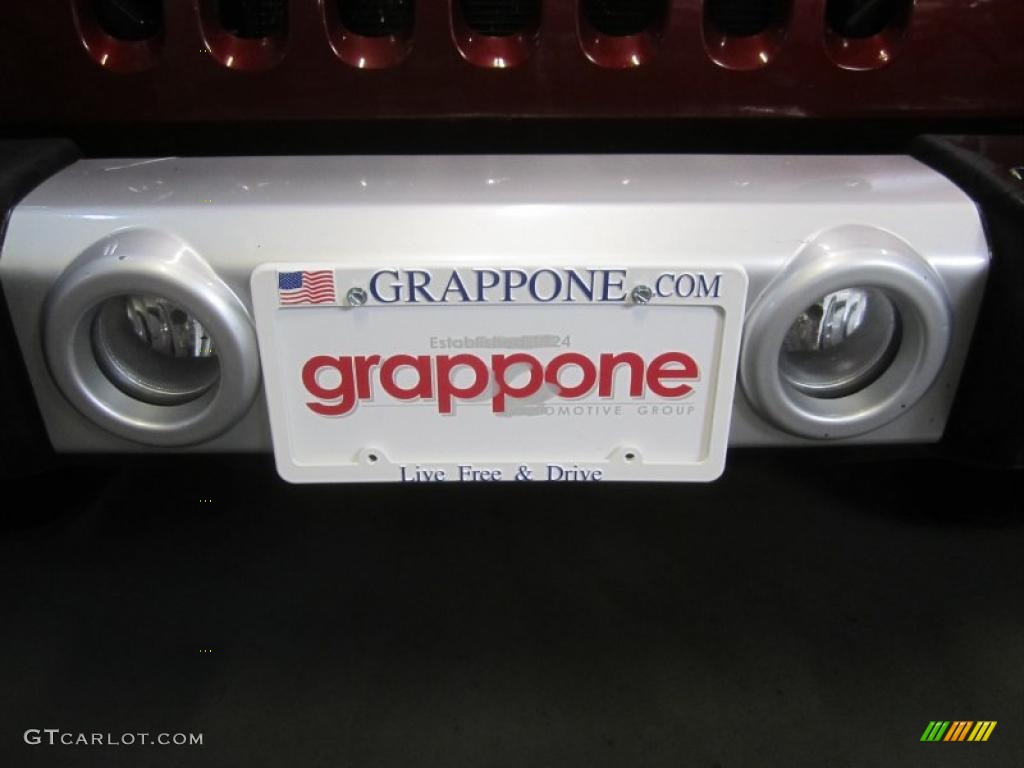 2008 Wrangler Unlimited Sahara 4x4 - Red Rock Crystal Pearl / Dark Slate Gray/Med Slate Gray photo #6