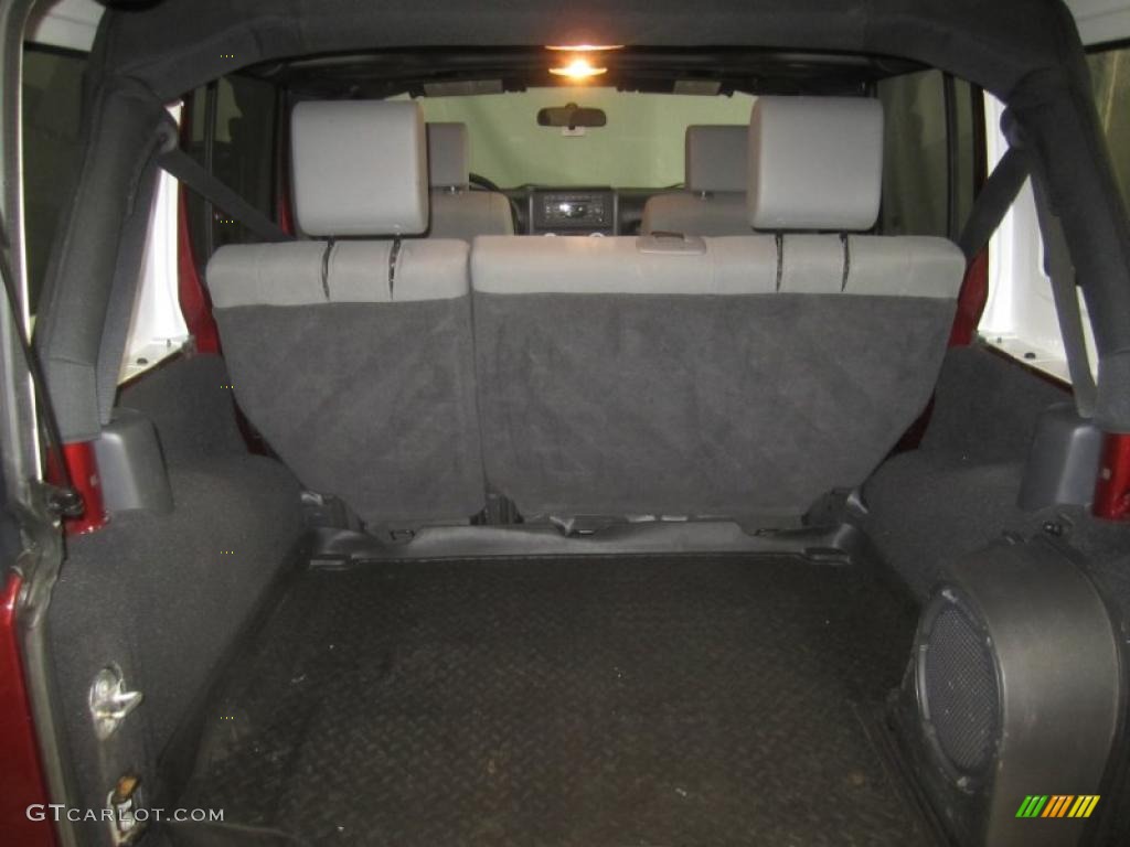 2008 Wrangler Unlimited Sahara 4x4 - Red Rock Crystal Pearl / Dark Slate Gray/Med Slate Gray photo #16