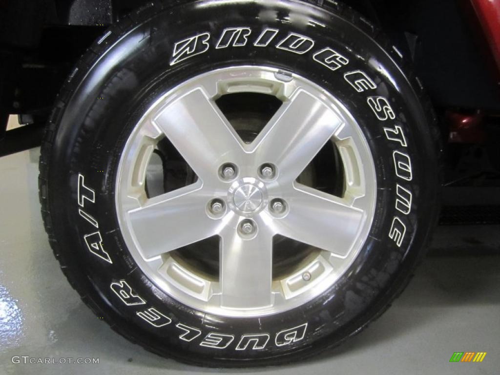 2008 Wrangler Unlimited Sahara 4x4 - Red Rock Crystal Pearl / Dark Slate Gray/Med Slate Gray photo #17