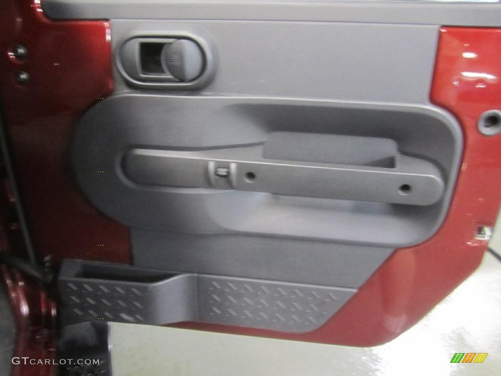 2008 Wrangler Unlimited Sahara 4x4 - Red Rock Crystal Pearl / Dark Slate Gray/Med Slate Gray photo #22