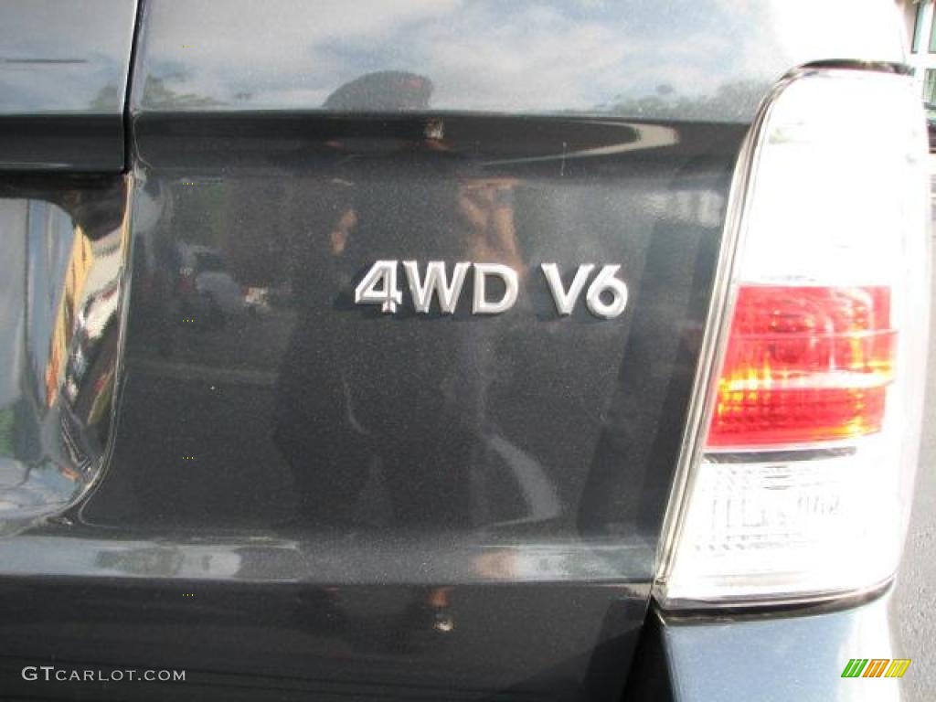 2008 Mariner V6 Premier 4WD - Black Pearl Slate / Black photo #10