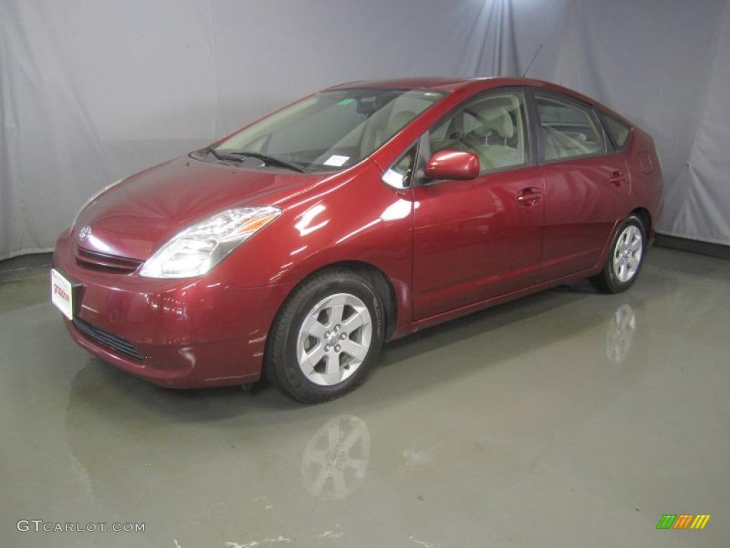 Salsa Red Pearl Toyota Prius