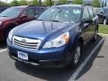 2011 Azurite Blue Pearl Subaru Outback 2.5i Wagon  photo #1