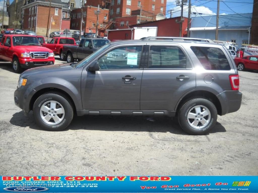 2011 Escape XLT V6 4WD - Sterling Grey Metallic / Stone photo #6