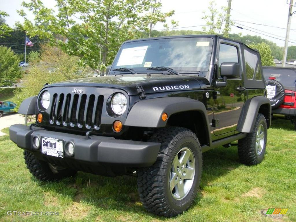 Black Jeep Wrangler