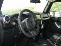 2011 Black Jeep Wrangler Rubicon 4x4  photo #5