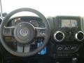 2011 Jeep Wrangler Black Interior Dashboard Photo