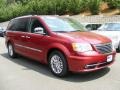 2011 Deep Cherry Red Crystal Pearl Chrysler Town & Country Limited  photo #2