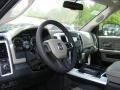 2011 Brilliant Black Crystal Pearl Dodge Ram 1500 SLT Outdoorsman Quad Cab 4x4  photo #5