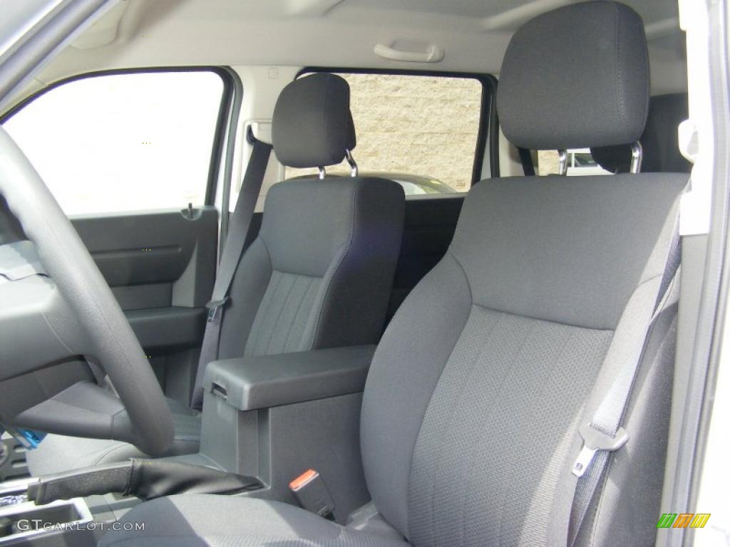 Dark Slate Gray Interior 2011 Dodge Nitro Heat 4x4 Photo #48953014