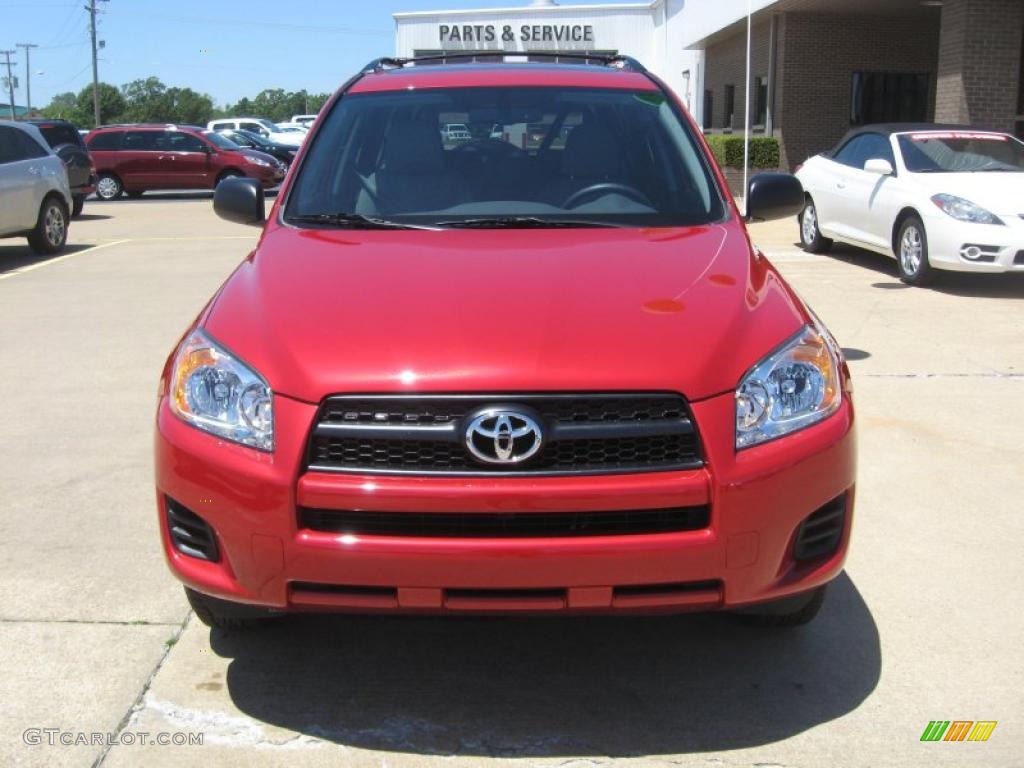 2011 RAV4 I4 - Barcelona Red Metallic / Ash photo #2