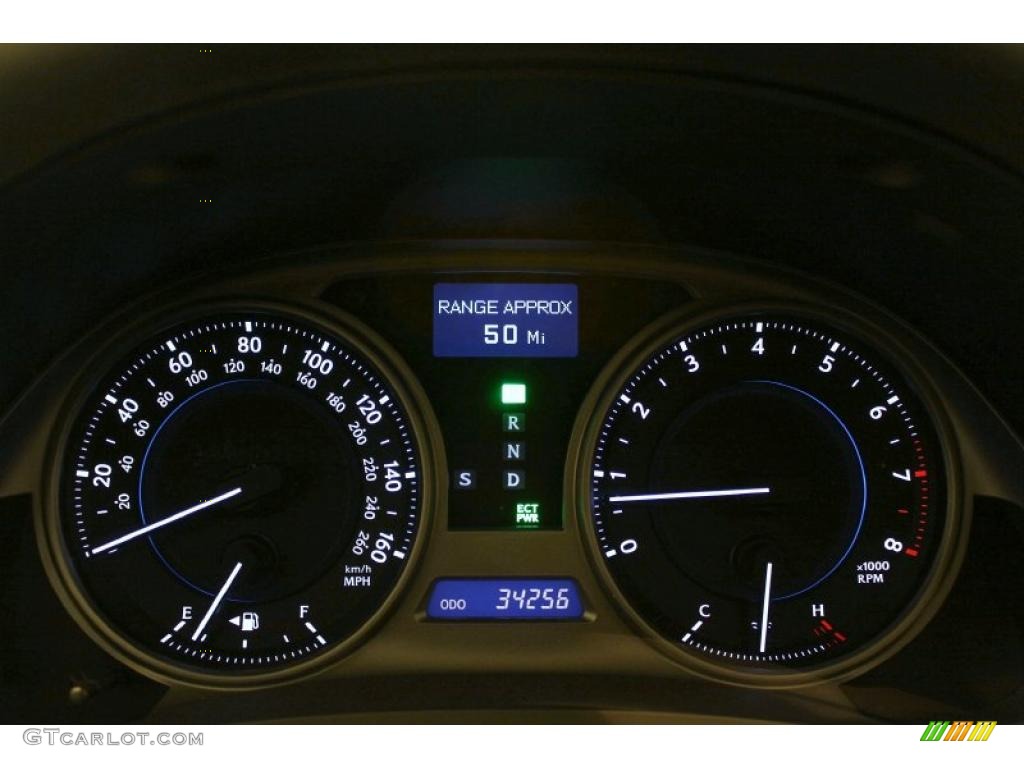 2007 IS 250 AWD - Black Sapphire Pearl / Cashmere photo #11