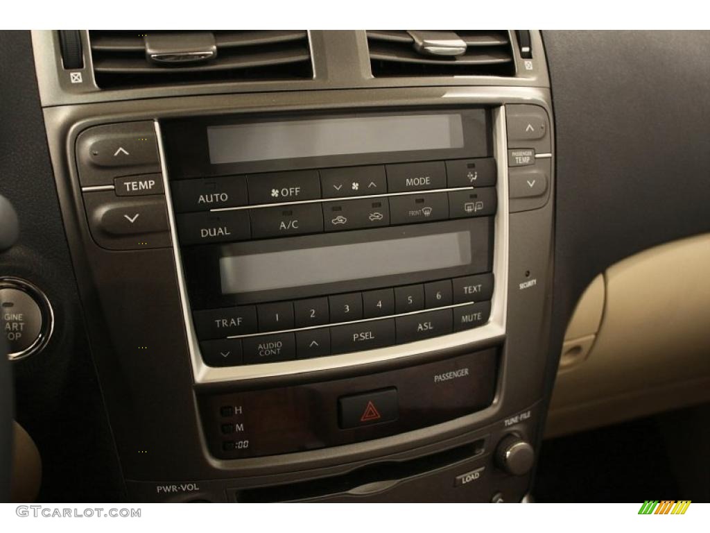 2007 IS 250 AWD - Black Sapphire Pearl / Cashmere photo #12