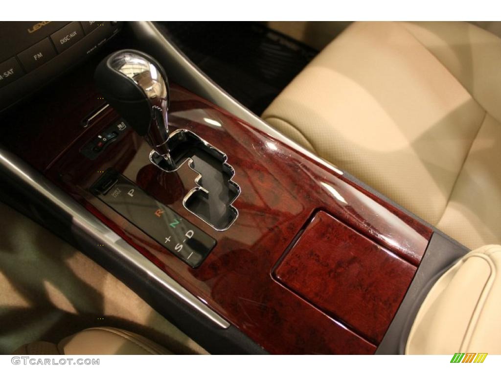 2007 IS 250 AWD - Black Sapphire Pearl / Cashmere photo #13