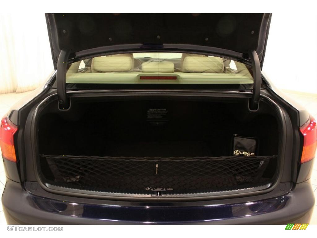 2007 IS 250 AWD - Black Sapphire Pearl / Cashmere photo #20