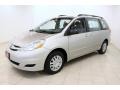 2010 Silver Shadow Pearl Toyota Sienna LE  photo #3