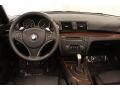 2010 BMW 1 Series Black Boston Leather Interior Dashboard Photo