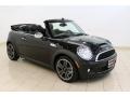 Midnight Black Metallic 2010 Mini Cooper S Convertible Exterior