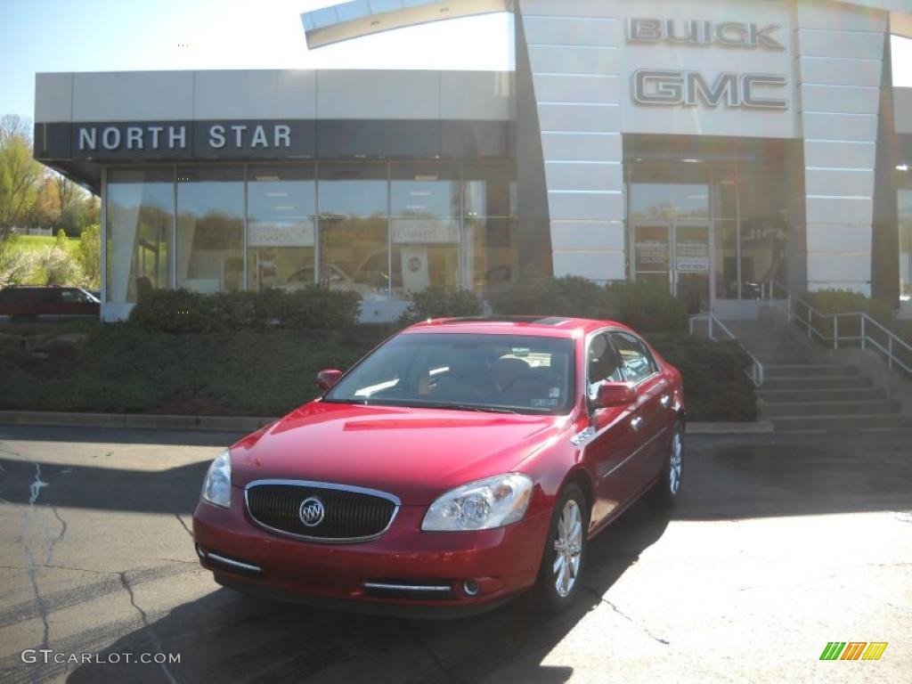 Crimson Pearl Tintcoat Buick Lucerne