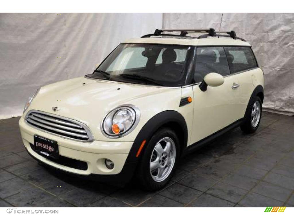 2010 Cooper Clubman - Pepper White / Punch Carbon Black Leather photo #1