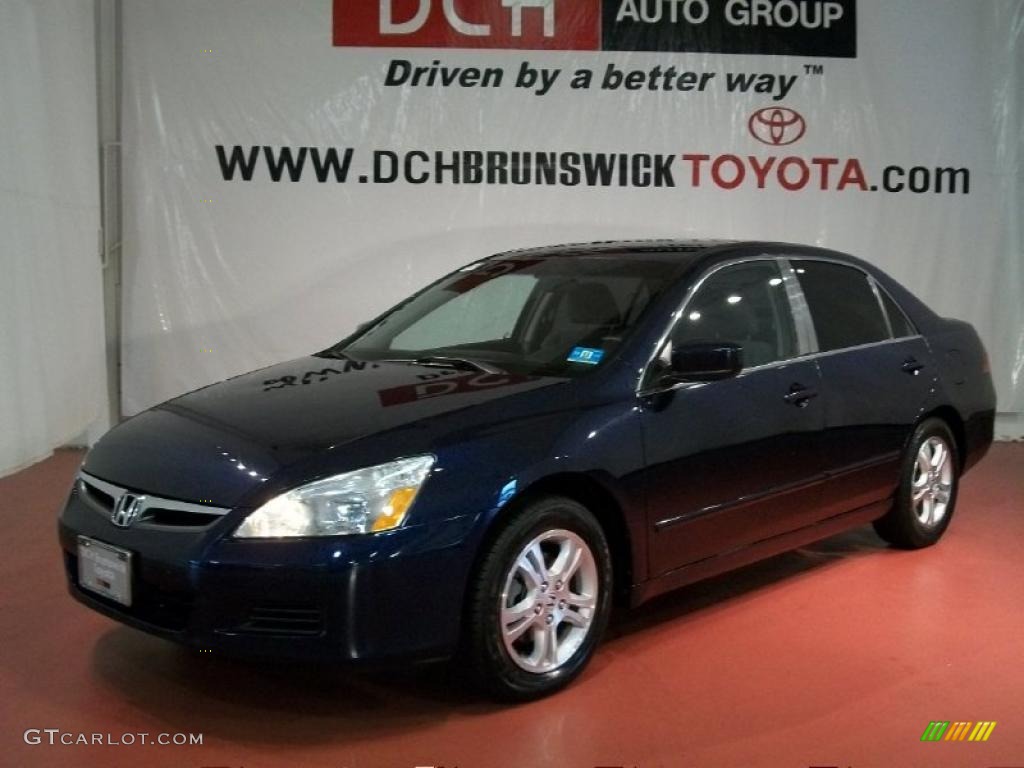 Royal Blue Pearl Honda Accord