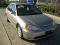 2001 Titanium Metallic Honda Civic EX Sedan  photo #1