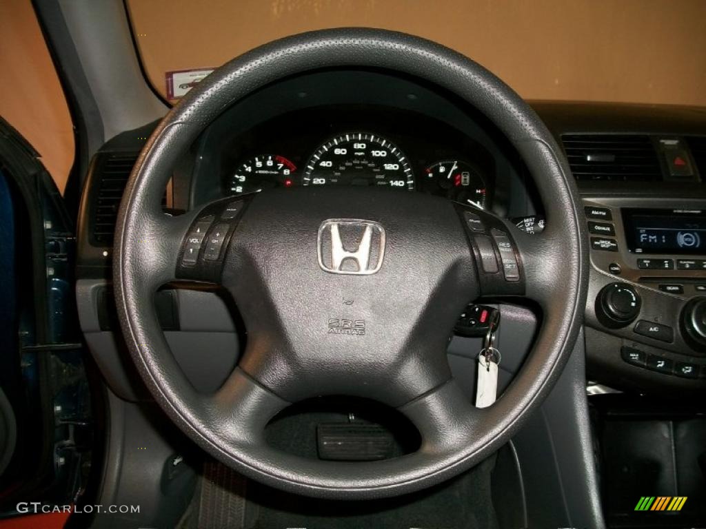 2007 Accord SE Sedan - Royal Blue Pearl / Gray photo #11