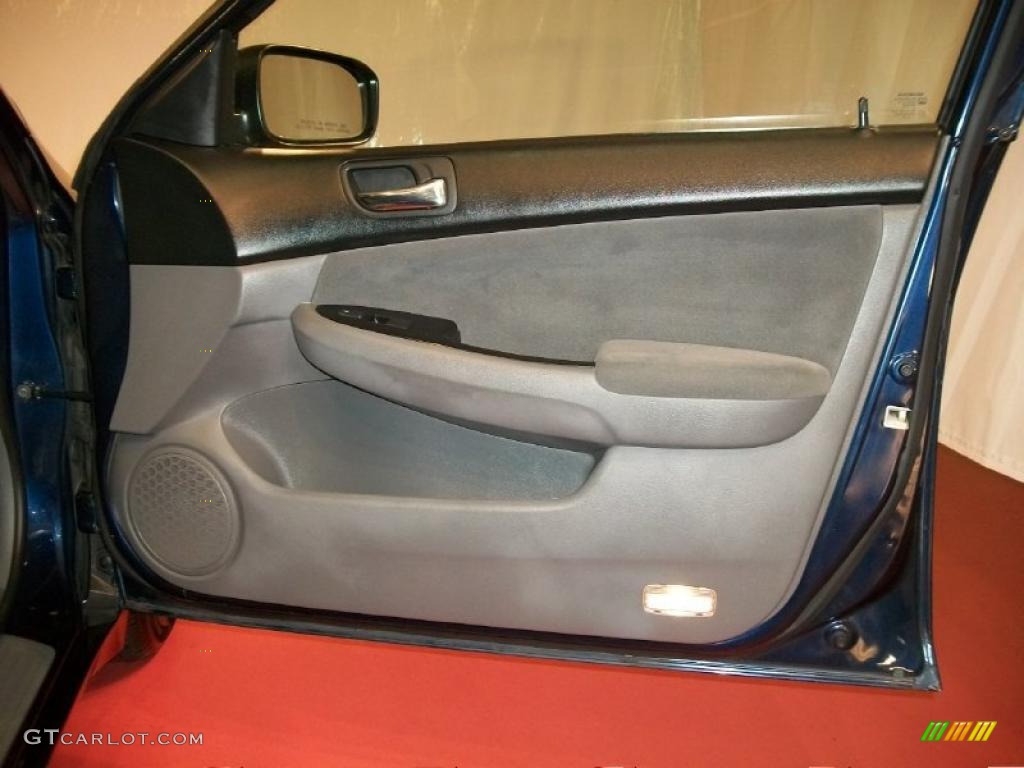 2007 Accord SE Sedan - Royal Blue Pearl / Gray photo #19